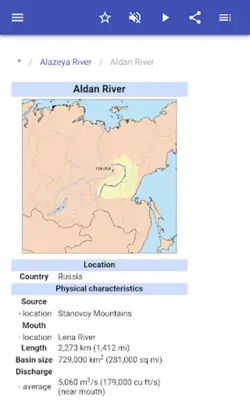 Large rivers android App screenshot 7